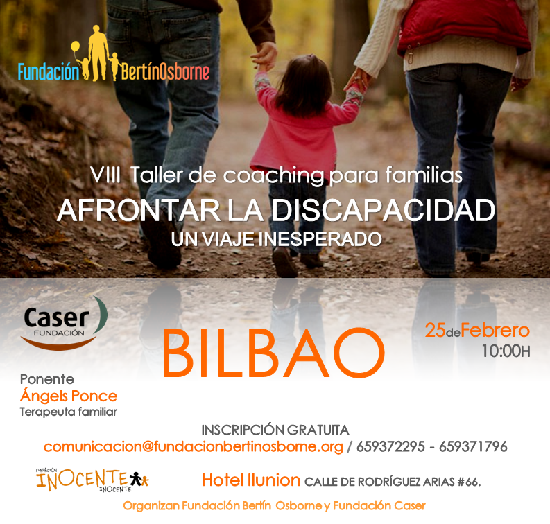 VIII Taller de Coaching “Afrontar la discapacidad, un viaje inesperado” Bilbao.
